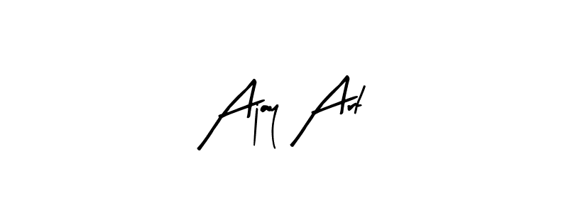 Ajay Art stylish signature style. Best Handwritten Sign (Arty Signature) for my name. Handwritten Signature Collection Ideas for my name Ajay Art. Ajay Art signature style 8 images and pictures png