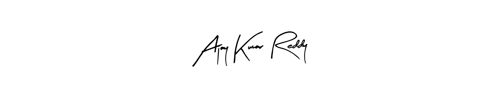 The best way (Arty Signature) to make a short signature is to pick only two or three words in your name. The name Ajay Kumar Reddy include a total of six letters. For converting this name. Ajay Kumar Reddy signature style 8 images and pictures png