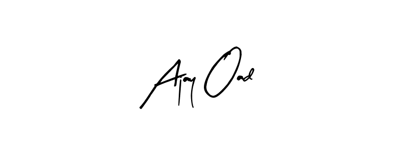 This is the best signature style for the Ajay Oad name. Also you like these signature font (Arty Signature). Mix name signature. Ajay Oad signature style 8 images and pictures png