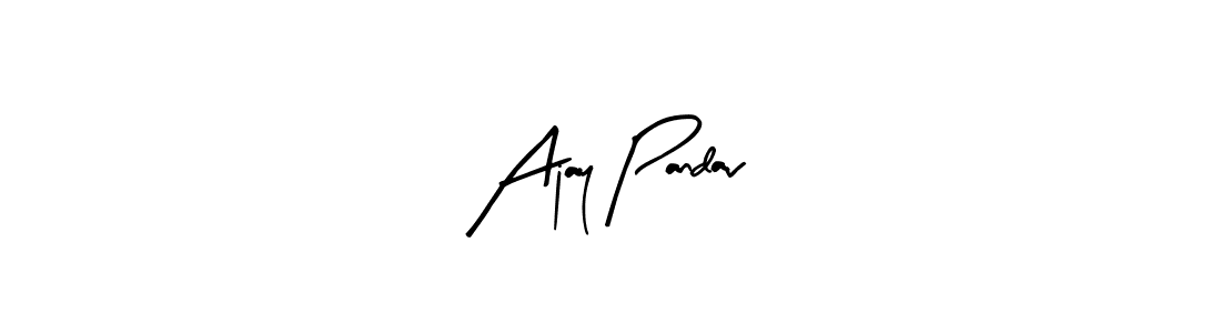 It looks lik you need a new signature style for name Ajay Pandav. Design unique handwritten (Arty Signature) signature with our free signature maker in just a few clicks. Ajay Pandav signature style 8 images and pictures png