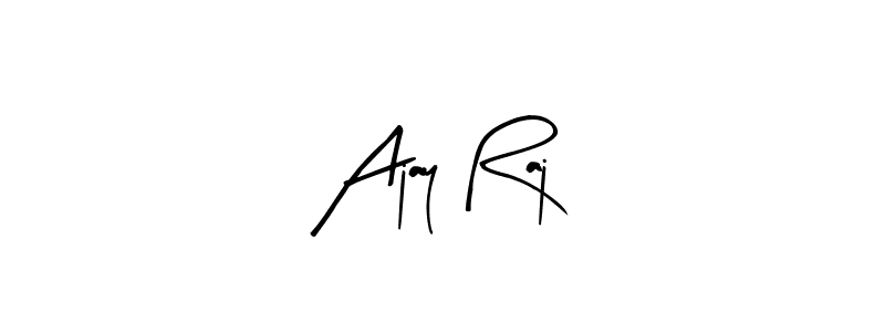 You should practise on your own different ways (Arty Signature) to write your name (Ajay Raj) in signature. don't let someone else do it for you. Ajay Raj signature style 8 images and pictures png