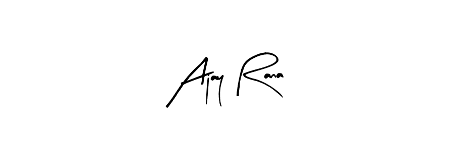 You can use this online signature creator to create a handwritten signature for the name Ajay Rana. This is the best online autograph maker. Ajay Rana signature style 8 images and pictures png