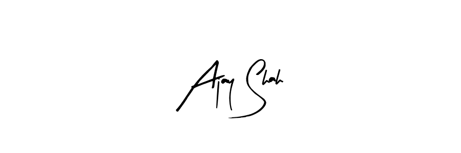 Also we have Ajay Shah name is the best signature style. Create professional handwritten signature collection using Arty Signature autograph style. Ajay Shah signature style 8 images and pictures png