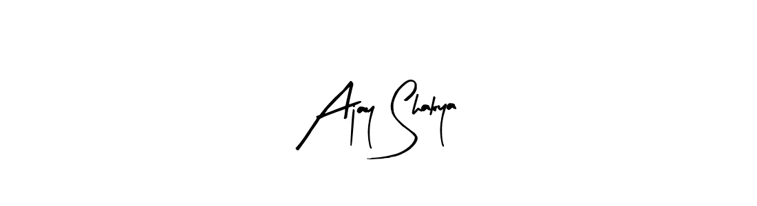 Ajay Shakya stylish signature style. Best Handwritten Sign (Arty Signature) for my name. Handwritten Signature Collection Ideas for my name Ajay Shakya. Ajay Shakya signature style 8 images and pictures png