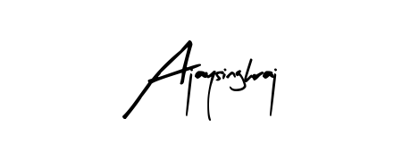 Discover the perfect balance of readability and style for Ajaysinghraj with Arty Signature font. Create your dream signature today. Ajaysinghraj signature style 8 images and pictures png