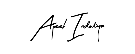 Make a short Ajeet Indoliya signature style. Manage your documents anywhere anytime using Arty Signature. Create and add eSignatures, submit forms, share and send files easily. Ajeet Indoliya signature style 8 images and pictures png