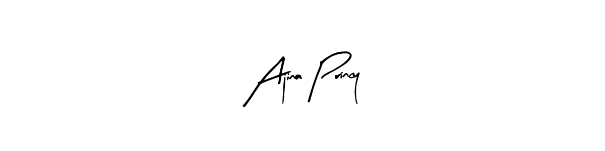 Best and Professional Signature Style for Ajina Princy. Arty Signature Best Signature Style Collection. Ajina Princy signature style 8 images and pictures png