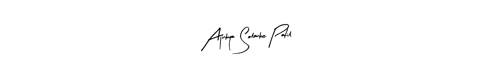 How to make Ajinkya Solanke Patil signature? Arty Signature is a professional autograph style. Create handwritten signature for Ajinkya Solanke Patil name. Ajinkya Solanke Patil signature style 8 images and pictures png