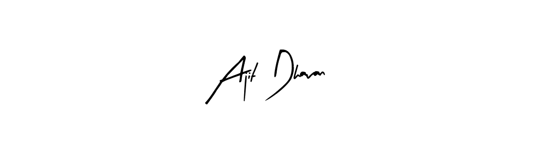 Design your own signature with our free online signature maker. With this signature software, you can create a handwritten (Arty Signature) signature for name Ajit Dhavan. Ajit Dhavan signature style 8 images and pictures png