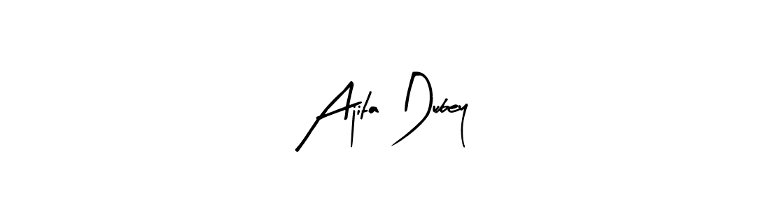 How to make Ajita Dubey signature? Arty Signature is a professional autograph style. Create handwritten signature for Ajita Dubey name. Ajita Dubey signature style 8 images and pictures png