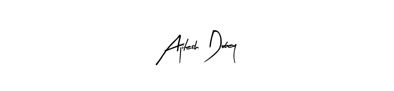 Make a beautiful signature design for name Ajitesh Dubey. Use this online signature maker to create a handwritten signature for free. Ajitesh Dubey signature style 8 images and pictures png