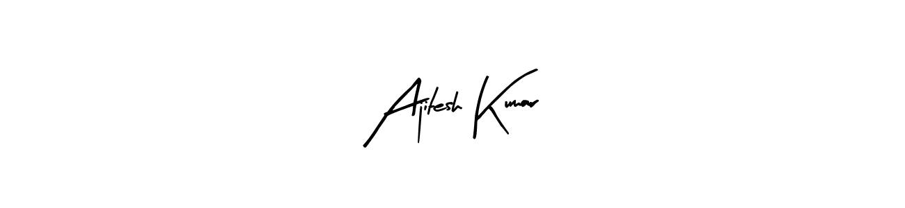 Also You can easily find your signature by using the search form. We will create Ajitesh Kumar name handwritten signature images for you free of cost using Arty Signature sign style. Ajitesh Kumar signature style 8 images and pictures png