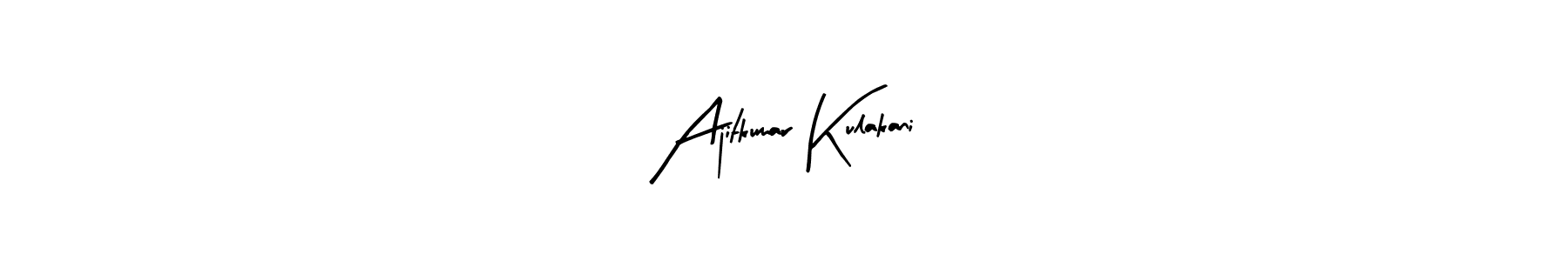Here are the top 10 professional signature styles for the name Ajitkumar Kulakani. These are the best autograph styles you can use for your name. Ajitkumar Kulakani signature style 8 images and pictures png
