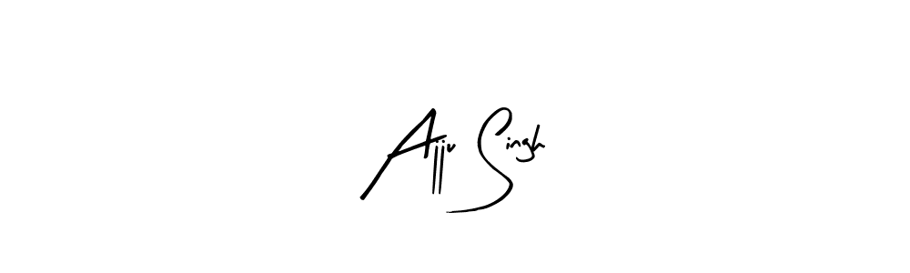 Best and Professional Signature Style for Ajju Singh. Arty Signature Best Signature Style Collection. Ajju Singh signature style 8 images and pictures png