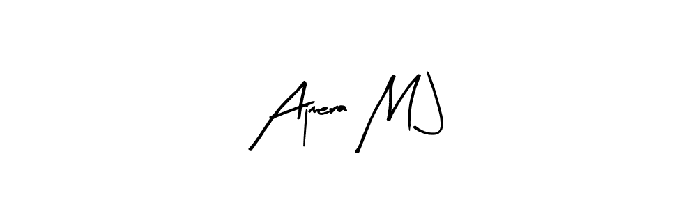 The best way (Arty Signature) to make a short signature is to pick only two or three words in your name. The name Ajmera M J include a total of six letters. For converting this name. Ajmera M J signature style 8 images and pictures png