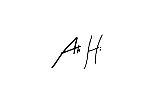 Here are the top 10 professional signature styles for the name Ak Hi. These are the best autograph styles you can use for your name. Ak Hi signature style 8 images and pictures png