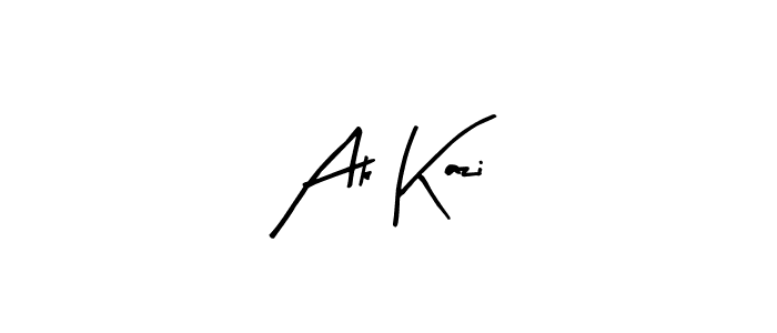 Make a beautiful signature design for name Ak Kazi. Use this online signature maker to create a handwritten signature for free. Ak Kazi signature style 8 images and pictures png