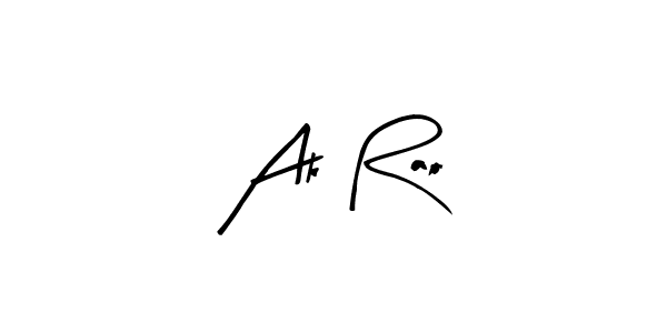 You should practise on your own different ways (Arty Signature) to write your name (Ak Rao) in signature. don't let someone else do it for you. Ak Rao signature style 8 images and pictures png