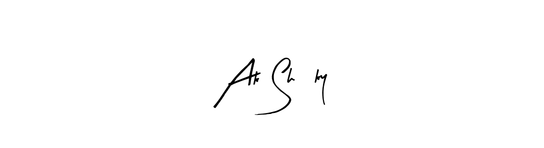 Use a signature maker to create a handwritten signature online. With this signature software, you can design (Arty Signature) your own signature for name Ak Shåkyã. Ak Shåkyã signature style 8 images and pictures png