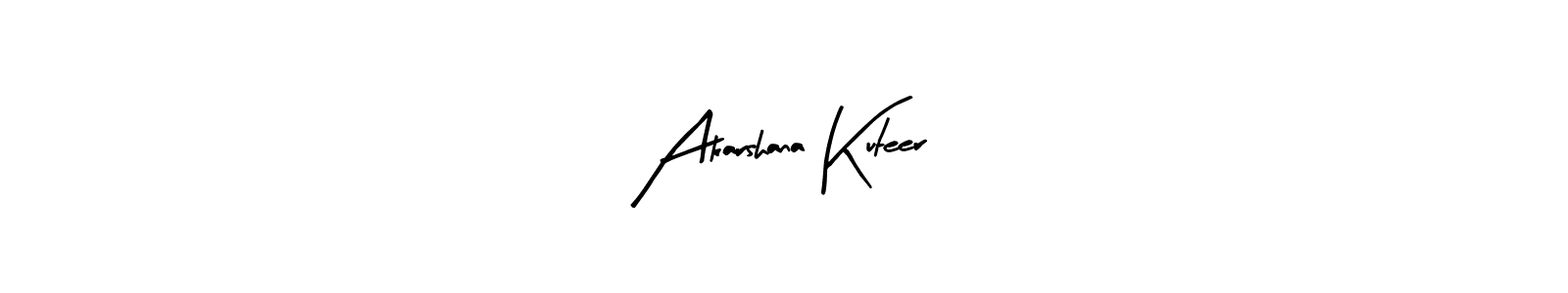 Similarly Arty Signature is the best handwritten signature design. Signature creator online .You can use it as an online autograph creator for name Akarshana Kuteer. Akarshana Kuteer signature style 8 images and pictures png