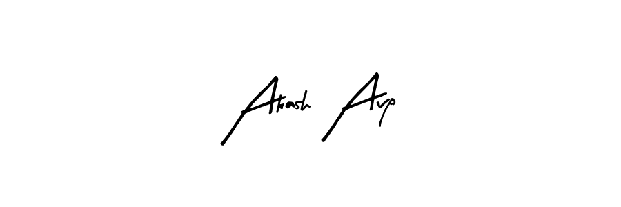 You should practise on your own different ways (Arty Signature) to write your name (Akash Avp) in signature. don't let someone else do it for you. Akash Avp signature style 8 images and pictures png