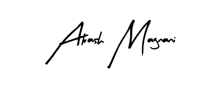 Also You can easily find your signature by using the search form. We will create Akash Magnani name handwritten signature images for you free of cost using Arty Signature sign style. Akash Magnani signature style 8 images and pictures png