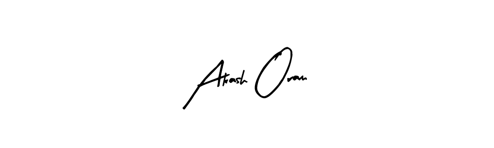 Design your own signature with our free online signature maker. With this signature software, you can create a handwritten (Arty Signature) signature for name Akash Oram. Akash Oram signature style 8 images and pictures png