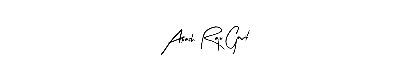 How to make Akash Raju Gavit signature? Arty Signature is a professional autograph style. Create handwritten signature for Akash Raju Gavit name. Akash Raju Gavit signature style 8 images and pictures png