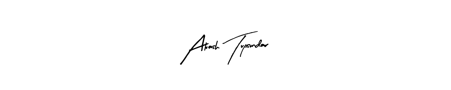 Akash Tupsundar stylish signature style. Best Handwritten Sign (Arty Signature) for my name. Handwritten Signature Collection Ideas for my name Akash Tupsundar. Akash Tupsundar signature style 8 images and pictures png