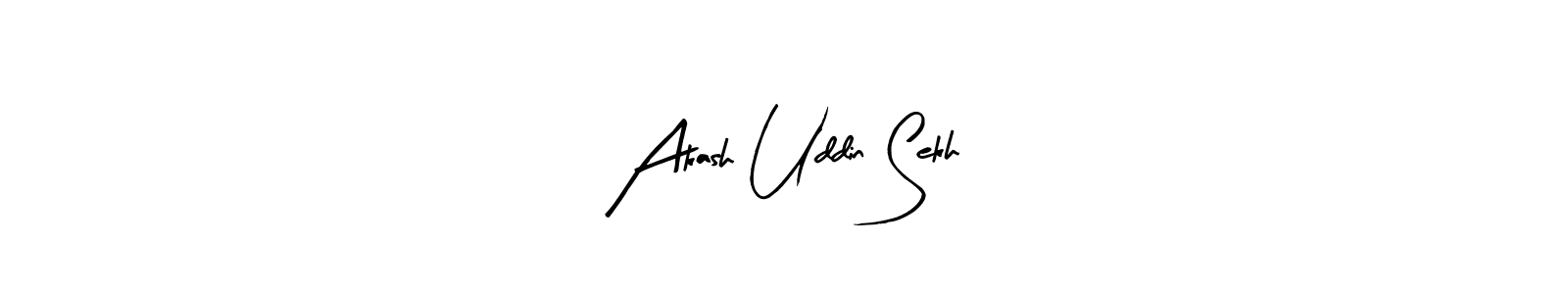 It looks lik you need a new signature style for name Akash Uddin Sekh. Design unique handwritten (Arty Signature) signature with our free signature maker in just a few clicks. Akash Uddin Sekh signature style 8 images and pictures png