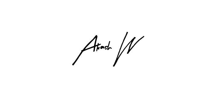 Here are the top 10 professional signature styles for the name Akash W. These are the best autograph styles you can use for your name. Akash W signature style 8 images and pictures png