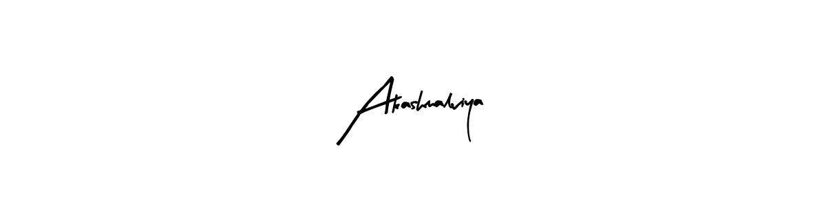 The best way (Arty Signature) to make a short signature is to pick only two or three words in your name. The name Akashmalviya include a total of six letters. For converting this name. Akashmalviya signature style 8 images and pictures png