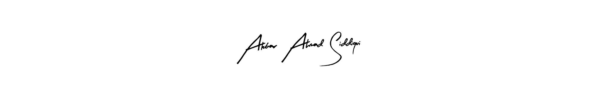 It looks lik you need a new signature style for name Akbar Ahmad Siddiqui. Design unique handwritten (Arty Signature) signature with our free signature maker in just a few clicks. Akbar Ahmad Siddiqui signature style 8 images and pictures png