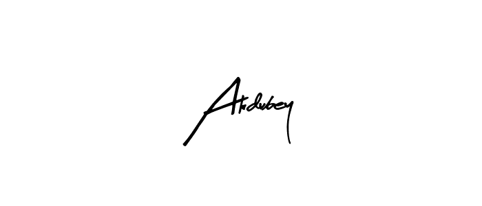 Make a beautiful signature design for name Akdubey. With this signature (Arty Signature) style, you can create a handwritten signature for free. Akdubey signature style 8 images and pictures png