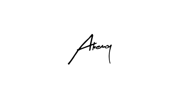 Design your own signature with our free online signature maker. With this signature software, you can create a handwritten (Arty Signature) signature for name Akemcy. Akemcy signature style 8 images and pictures png