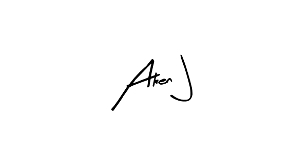 Use a signature maker to create a handwritten signature online. With this signature software, you can design (Arty Signature) your own signature for name Aken J. Aken J signature style 8 images and pictures png