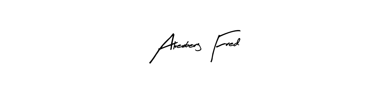 Similarly Arty Signature is the best handwritten signature design. Signature creator online .You can use it as an online autograph creator for name Akerberg Fred. Akerberg Fred signature style 8 images and pictures png