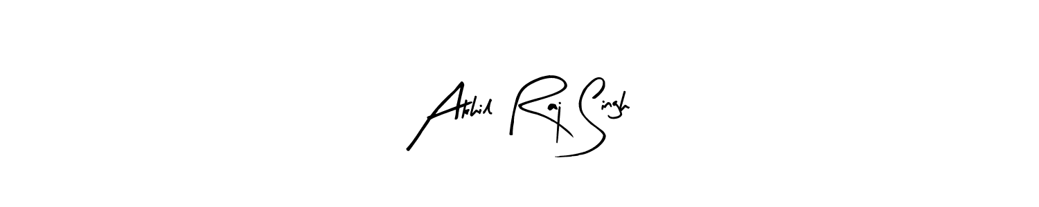 The best way (Arty Signature) to make a short signature is to pick only two or three words in your name. The name Akhil Raj Singh include a total of six letters. For converting this name. Akhil Raj Singh signature style 8 images and pictures png