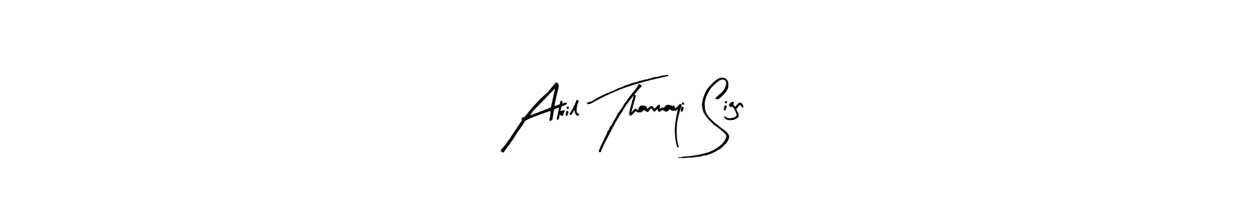 if you are searching for the best signature style for your name Akil Thanmayi Sign. so please give up your signature search. here we have designed multiple signature styles  using Arty Signature. Akil Thanmayi Sign signature style 8 images and pictures png