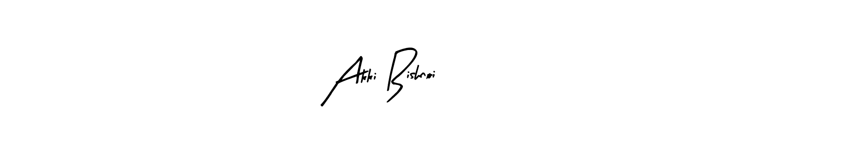 Create a beautiful signature design for name Akki Bishnoi 1111. With this signature (Arty Signature) fonts, you can make a handwritten signature for free. Akki Bishnoi 1111 signature style 8 images and pictures png