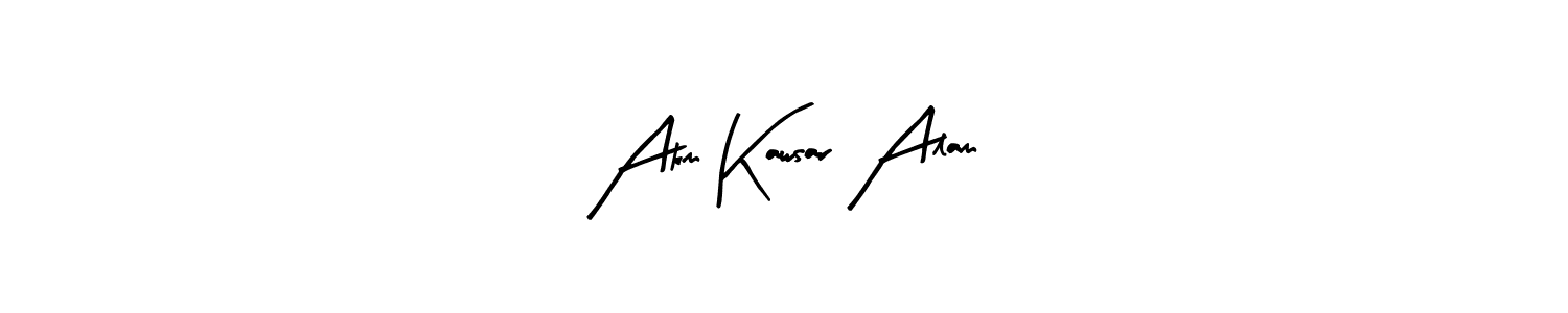 It looks lik you need a new signature style for name Akm Kawsar Alam. Design unique handwritten (Arty Signature) signature with our free signature maker in just a few clicks. Akm Kawsar Alam signature style 8 images and pictures png