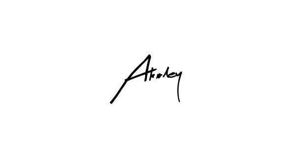Similarly Arty Signature is the best handwritten signature design. Signature creator online .You can use it as an online autograph creator for name Akoley. Akoley signature style 8 images and pictures png