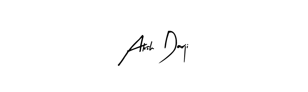 Design your own signature with our free online signature maker. With this signature software, you can create a handwritten (Arty Signature) signature for name Aksh Darji. Aksh Darji signature style 8 images and pictures png