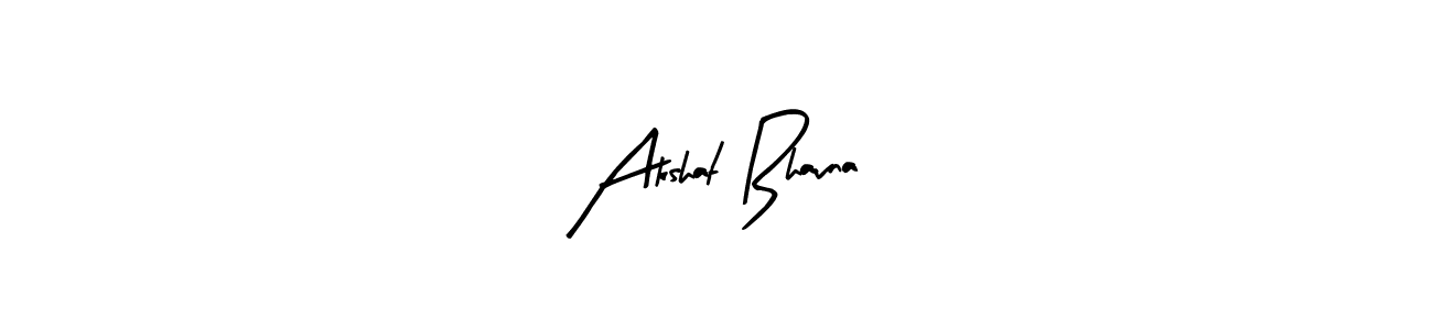 Design your own signature with our free online signature maker. With this signature software, you can create a handwritten (Arty Signature) signature for name Akshat Bhavna. Akshat Bhavna signature style 8 images and pictures png