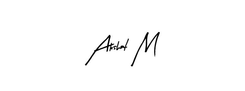 This is the best signature style for the Akshat M name. Also you like these signature font (Arty Signature). Mix name signature. Akshat M signature style 8 images and pictures png