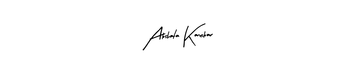 Similarly Arty Signature is the best handwritten signature design. Signature creator online .You can use it as an online autograph creator for name Akshata Kanekar. Akshata Kanekar signature style 8 images and pictures png