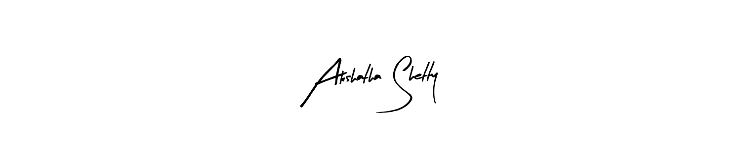 Similarly Arty Signature is the best handwritten signature design. Signature creator online .You can use it as an online autograph creator for name Akshatha Shetty. Akshatha Shetty signature style 8 images and pictures png