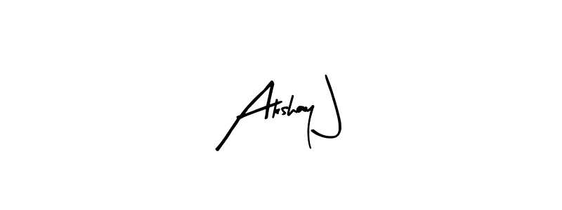 How to Draw Akshay J signature style? Arty Signature is a latest design signature styles for name Akshay J. Akshay J signature style 8 images and pictures png