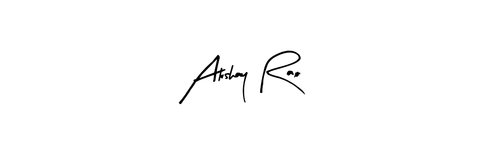 Create a beautiful signature design for name Akshay Rao. With this signature (Arty Signature) fonts, you can make a handwritten signature for free. Akshay Rao signature style 8 images and pictures png