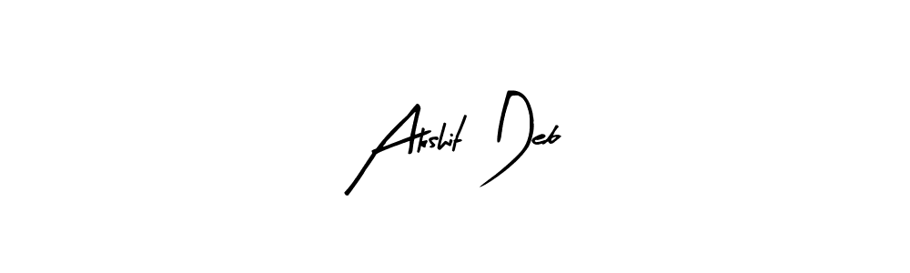 How to Draw Akshit Deb signature style? Arty Signature is a latest design signature styles for name Akshit Deb. Akshit Deb signature style 8 images and pictures png